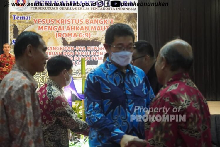Wagub Yansen Hadiri Perayaan Paskah PGPI Kaltara di Nunukan