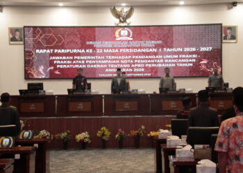 Pemprov Kaltara Sampaikan Jawaban Terhadap Pandangan Umum Fraksi Atas Ranperda Perubahan APBD 2026