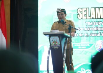 Akreditasi RSUD dr. H. Jusuf SK, Wagub Tekankan Mutu dan Keselamatan Pasien