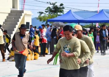 Meriahkan HUT Kabupaten Nunukan, Lomba Olahraga Tradisional Bakiak dan Gobak Sodor Hadir di Awal Sport Festival KORMI 2026