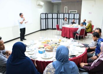 Sinergi Kelembagaan, PJ. Sekda Hadiri Ramah Tamah dengan Kakanwil Direktorat Jenderal Pemasyarakatan (Ditjen Pas) Kalimantan Timur
