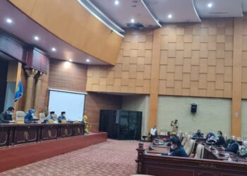 DPRD sampaikan Rekomendasi atas LKPJ Bupati Nunukan TA 2020 Dalam Sidang Paripurna