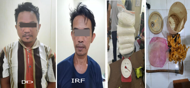 Polres Nunukan Berhasil Amankan Sabu 5 Kg