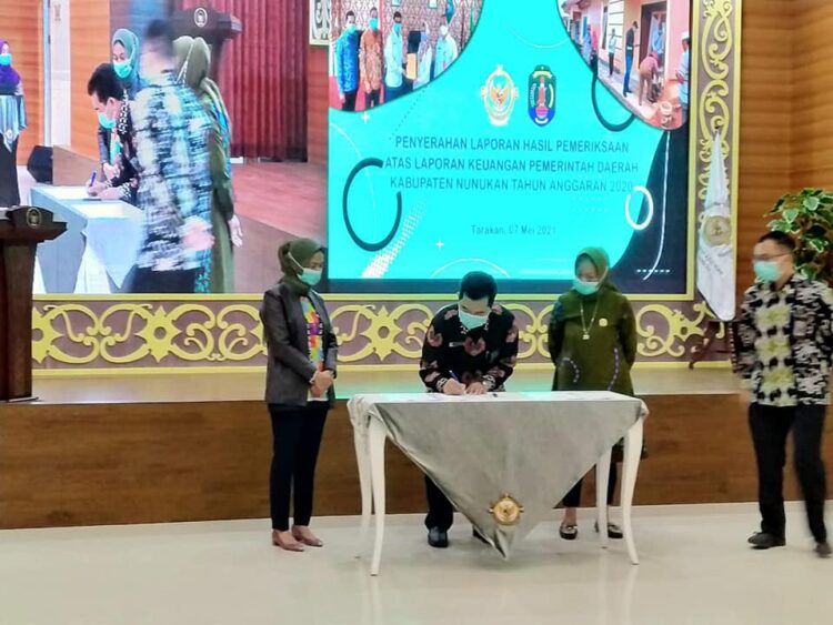 Keenam Kalinya, Pemkab Nunukan Meraih Opini WTP dari BPK RI