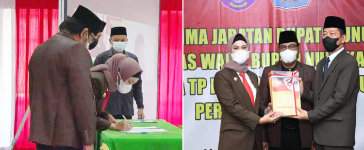 Sertijab Bupati dan Wakil Bupati Nunukan Priode 2016-2021