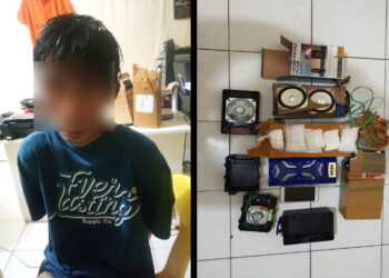 Polsek Sebatik Timur, Ungkap Sabu Yang Dikemas Dalam Speaker