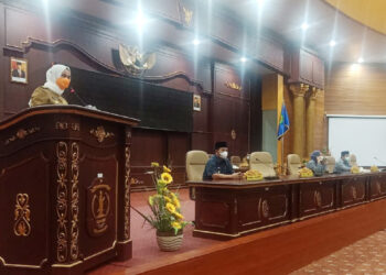 Bupati Nunukan Sampaikan Nota Pengantar Ranperda Pertanggungjawaban APBD Tahun Anggaran 2020