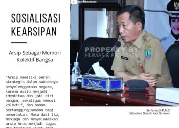 Sekda Nunukan Buka Acara Sosialisasi Kearsipan