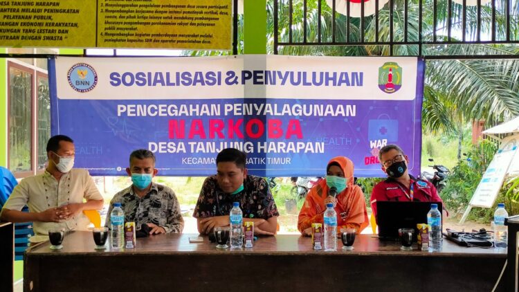 Wujudkan Desa Bersinar, Dua Desa di Sebatik Laksanakan Tes Urine Tahap Pertama