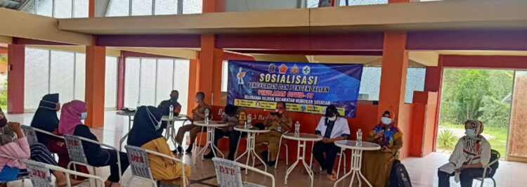Tim PPKM Mikro Covid-19 Kelurahan Selisun Gelar Sosialisasi dan Edukasi Pencegahan Covid-19 di RT 08