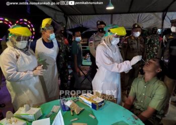 Di Nunukan Beredar Berita Penertiban di-Swab Reaktif Langsung Diisolasi, Begini yang Sebenarnya