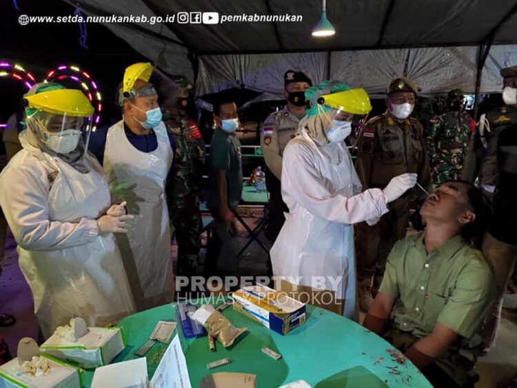 Di Nunukan Beredar Berita Penertiban di-Swab Reaktif Langsung Diisolasi, Begini yang Sebenarnya