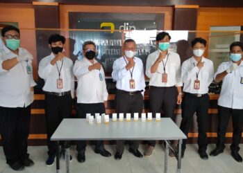 KP2KP ( Kantor Pelayanan Penyuluhan dan Konsultasi Perpajakan ) Nunukan Laksanakan Tes Urine