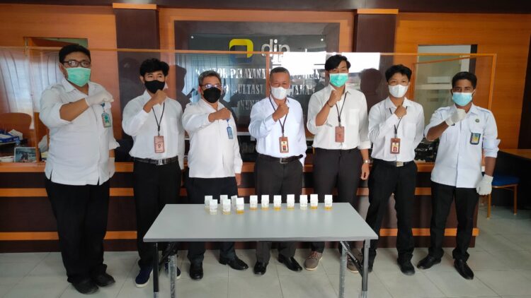 KP2KP ( Kantor Pelayanan Penyuluhan dan Konsultasi Perpajakan ) Nunukan Laksanakan Tes Urine