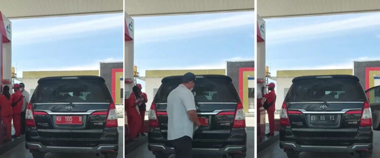 Mobil Plat Merah Seketika Disulap Jadi Plat Pribadi