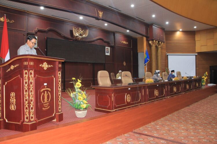 Jawaban Pemerintah Atas Pemandangan Umum Fraksi DPRD Terhadap Dua Ranperda Inisiasi Pemkab Nunukan