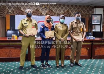 Lomba Puisi Diumumkan, Juara 1 Dinas Sosial, Juara 2 Dinas Perdagangan, Juara 3 BKAD
