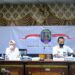BUPATI NUNUKAN HADIRI RAKORNAS PENGENDALIAN INFLASI 2021 SECARA VIRTUAL