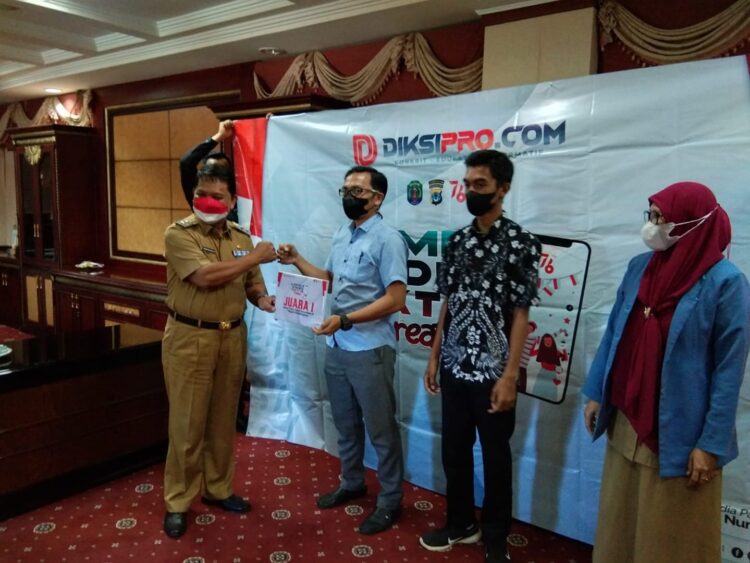 Wabup Hanafiah Apresiasi Lomba Tik Tok Garapan Diksipro