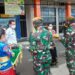 Kedatangan Komandan Pusat Kesenjataan Artileri Pertahanan Udara di Nunukan Disambut Sekda Nunukan
