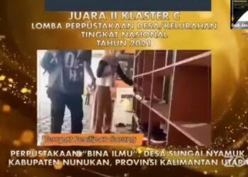 Perpustakaan Bina Ilmu di Sei Nyamuk Juara II Tingkat Nasional