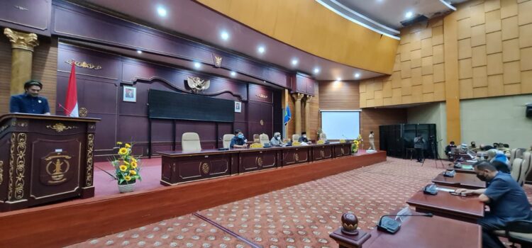 Pandangan Umum Fraksi Atas Pengantar Penyampaian Nota Keuangan Rancangan APBD-P Kabupaten Nunukan TA 2021