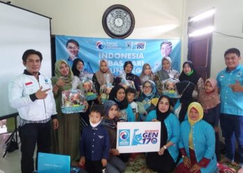 Momentum Hari Ibu, Partai Gelora Kaltara Launching Program Gerakan ‘GELORAKAN GEN 170’
