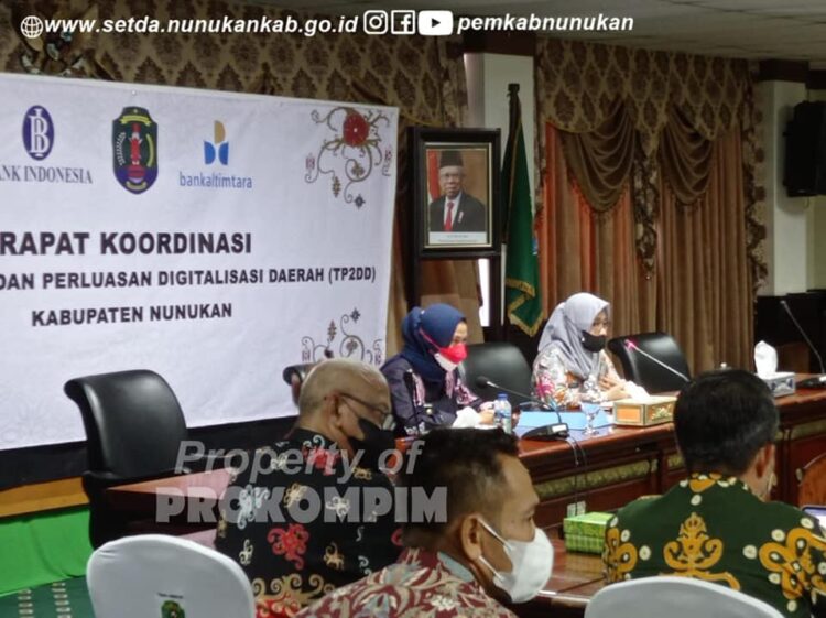 Bupati Laura Buka Rakor Peta Jalan dan Renaksi Elektronifikasi Transaksi Pemerintah Daerah