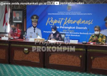 DPMPTSP Nunukan Gelar Rakor Sistem Perizinan Berusaha Berbasis Risiko