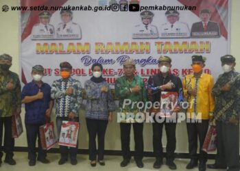 Malam Ramah Tamah Menyambut HUT Satpol PP dan Satlinmas Tingkat Provinsi Tahun 2022