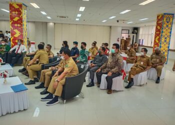 Tunjukkan Komitmen Anti Korupsi, Wabup Hanafiah dan Sekda Serfianus Hadiri Rakor Bersama KPK