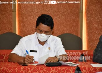 Wabup H. Hanafiah Hadiri FGD Participating Interest (PI) 10 % dan Penandatanganan Kesepakatan Kabupaten dan Kota Se – Kaltara