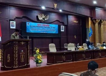 Laporan Keterangan Pertanggung Jawaban (LKPJ) Bupati Nunukan Akhir Tahun Anggaran 2021