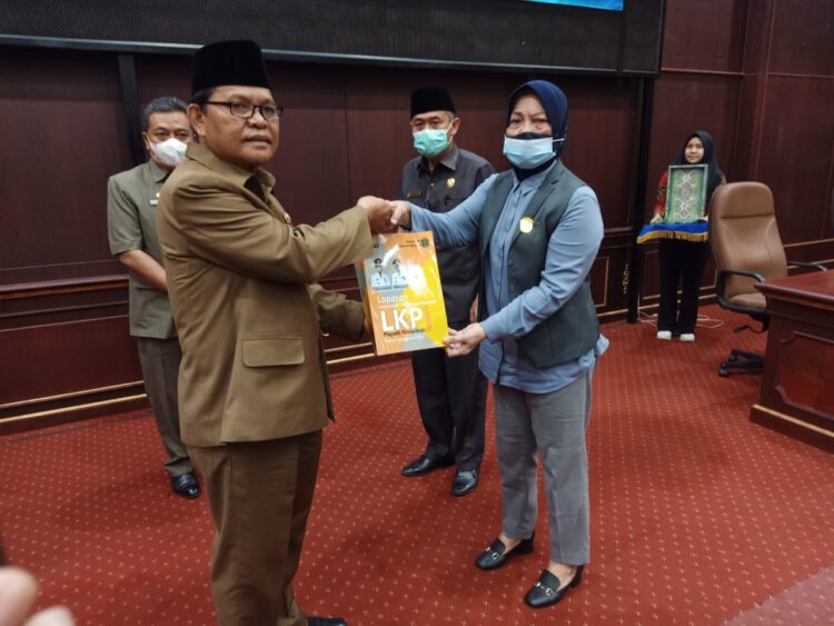 Hanafiah Sampaikan Nota Pengantar LKPJ Bupati Nunukan Akhir Tahun Anggaran 2021