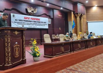 DPRD Nunukan Sampaikan Rekomendasi Hasil Monitoring LKPJ Bupati 2021