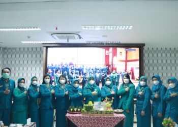 TP-PKK Provinsi Kaltara Ikuti Peringatan Hari Kesatuan Gerakan PKK Ke 50