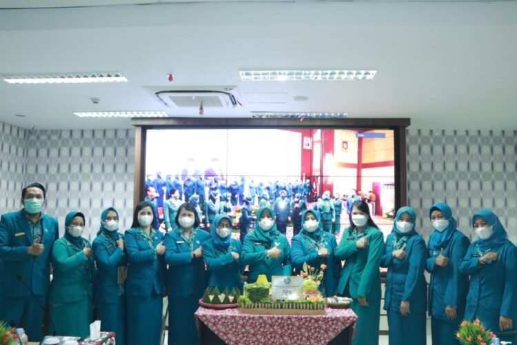 TP-PKK Provinsi Kaltara Ikuti Peringatan Hari Kesatuan Gerakan PKK Ke 50