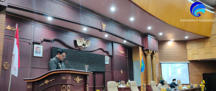 Wabup Sampaikan Tanggapan Eksekutif Atas Dua Ranperda Inisiatif DPRD