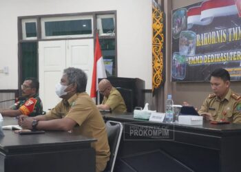 Rakornis TMMD ke 114 TA. 2022 Diselenggarakan di Makodim 0911 Nunukan