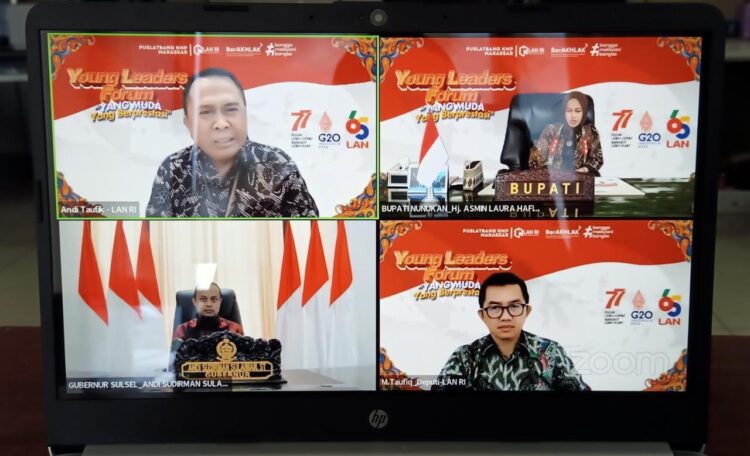 Hadir di Young Leaders Forum, Bupati Laura Sampaikan Tema : Spirit Pemimpin Muda Membangun Tapal Batas Negara