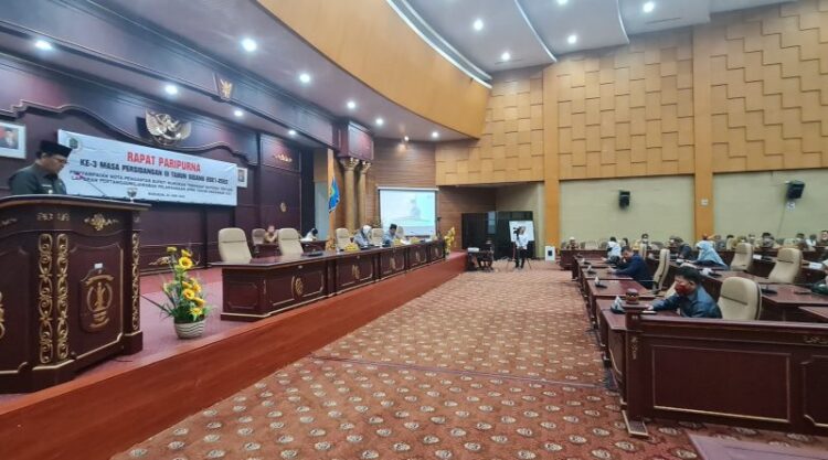 Wakil Bupati Nunukan Sampaikan Nota LKPJ Bupati Tahun 2021.
