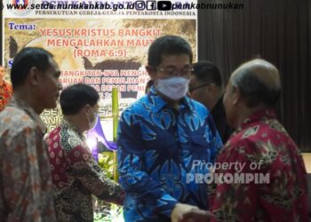 Wagub Yansen Hadiri Perayaan Paskah PGPI Kaltara di Nunukan