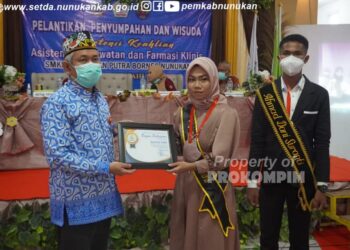 Sebanyak 39 Siswa SMKS Kesehatan Putra Borneo Nunukan Diwisuda