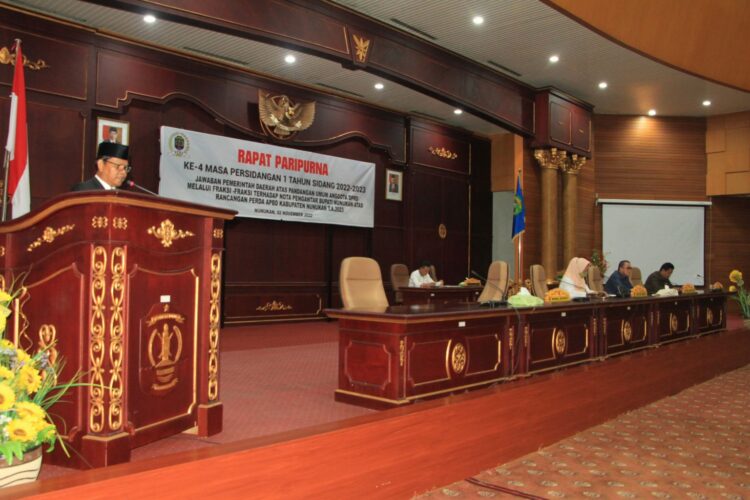 Ini Jawaban Pemerintah Daerah Terhadap Pandangan Umum Fraksi DPRD Nunukan