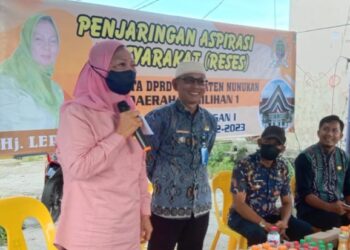 Reses Ketua DPRD Nunukan, Warga Minta Penataan Pasar Malam Inhutan