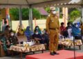 Wakil Bupati Nunukan H. Hanafiah Menjadi Inspektur Upacara Pada Peringatan Hari Kesehatan Nasional Ke 58 Tahun 2022