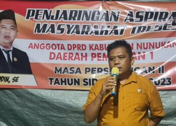 Zainuddin Jaring Aspirasi Warga Di Desa Binusan