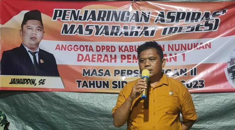 Zainuddin Jaring Aspirasi Warga Di Desa Binusan