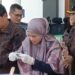 Laura Ikut Pemusnahan Barang Bukti di Kejari Nunukan