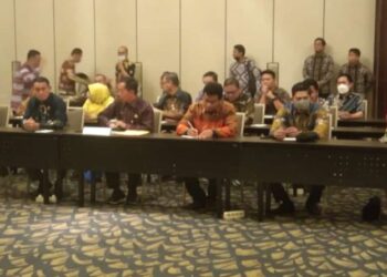 Bupati Sampaikan RT RW di Kemendagri